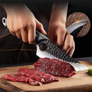 SerbiChef - Cuchillo de cocina de acero inoxidable