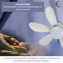 Ventilador de Techo con Luz LED - LUMIFAN -