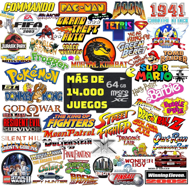 RetroStick Lite: Consola de Juegos Retro inalámbrica