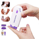 Depilador Eléctrico Unisex para Vello Facial y Corporal Recargable