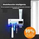 Porta Cepillo de Dientes Inteligente con Esterilizador UV y Dispensador de Pasta - Shopping Digital