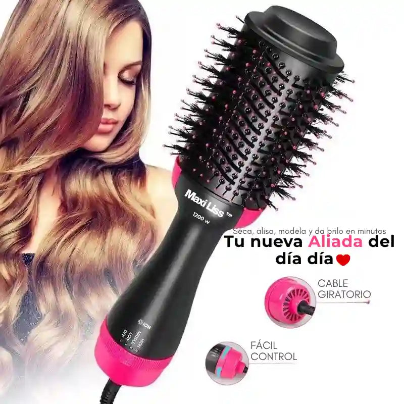 MaxiLiss - Seca, alisa, moldea y da brillo en pocos minutos