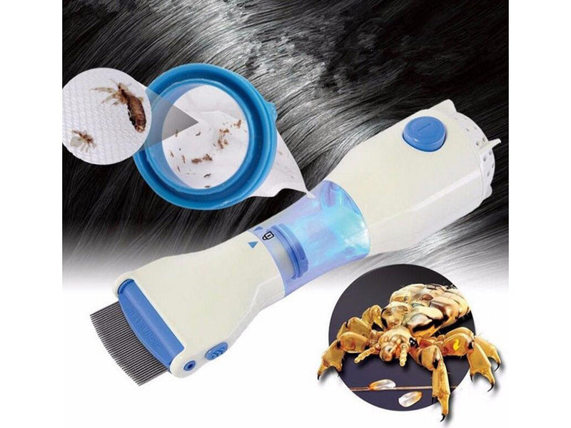 Peine Eléctrico Adiós Piojos y caspa